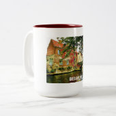 TASSE 2 COULEURS BRUGES, BELGIQUE (Devant gauche)