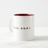 Tasse 2 Couleurs Bruit 20 de bruit (Devant gauche)