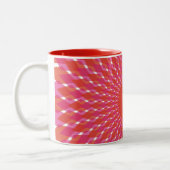Tasse 2 Couleurs Bruit de coeur de Valentine (Gauche)