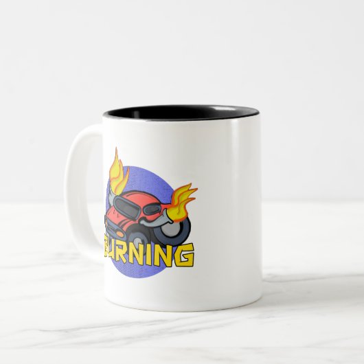 Tasse 2 Couleurs Brûler (Devant gauche)