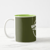 Tasse 2 Couleurs Bruneau River Idaho Kayak (Gauche)