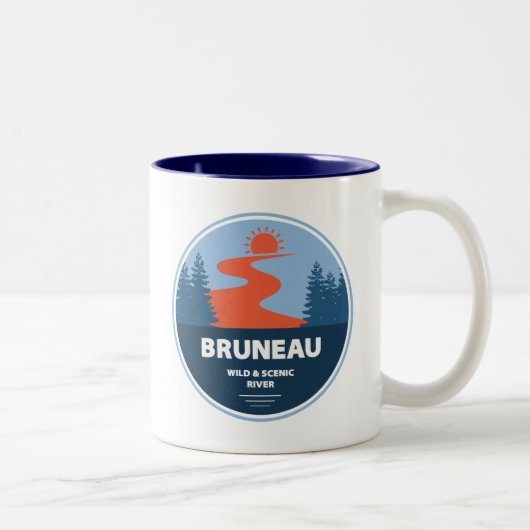 Tasse 2 Couleurs Bruneau Wild Et Rivière Pittoresque Idaho (Droit)