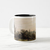 Tasse 2 Couleurs Bruyère de John Constable | Hampstead, regardant (Devant gauche)