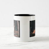 Tasse 2 Couleurs Buck Deer blanc (Centre)