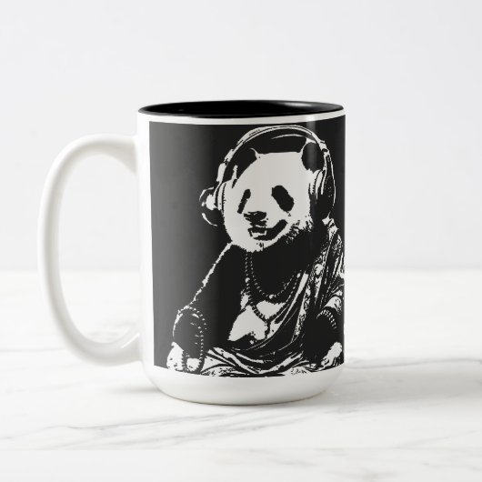Tasse 2 Couleurs Buda Panda (Gauche)