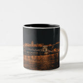 TASSE 2 COULEURS BUDAPEST NIGHT VIEW (Devant droit)