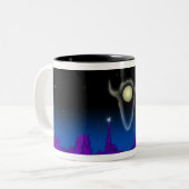 Tasse 2 Couleurs Buffalo blanc (Devant gauche)
