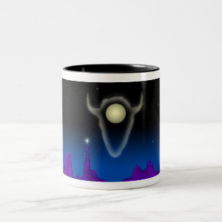 Tasse 2 Couleurs Buffalo blanc