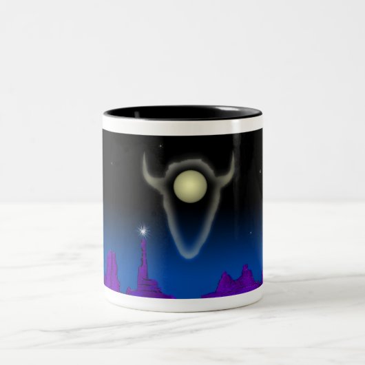 Tasse 2 Couleurs Buffalo blanc (Centre)