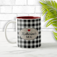Buffalo Check Rustic Country Personnalisé