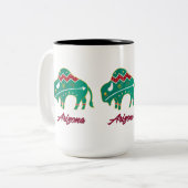 Tasse 2 Couleurs Buffalo Clan Arizona (Devant gauche)