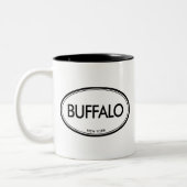 Tasse 2 Couleurs Buffalo, New York (Gauche)