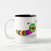Tasse 2 Couleurs Bug de jardin lunaire (Gauche)