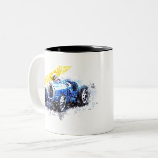 Tasse 2 Couleurs Bugatti 35 (Devant gauche)