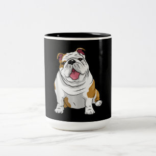 Tasse 2 Couleurs Bulldogs anglais Awesome Funny Bulldog Pups Chiens