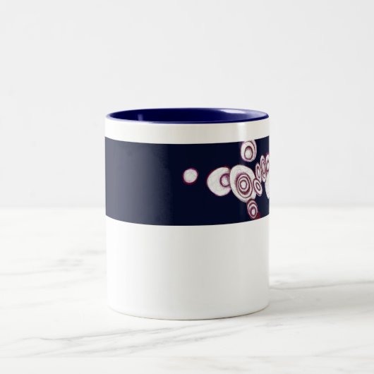 Tasse 2 Couleurs Bulle céleste (Centre)