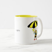 Tasse 2 Couleurs Bumble Bee (Devant droit)