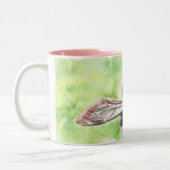 Tasse 2 Couleurs Bumblebee dans les fleurs (Gauche)