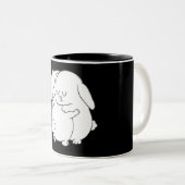 Tasse 2 Couleurs Bunnies Hugues (Devant droit)