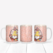 Tasse 2 Couleurs Bunny Ears Gnome de Pâques