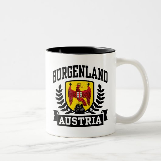 Tasse 2 Couleurs Burgenland Autriche (Droit)