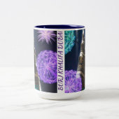 Tasse 2 Couleurs Burj Khalifa Dubai skyline Architecture UAE (Centre)