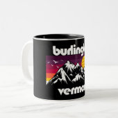 Tasse 2 Couleurs Burlington, Vermont (Devant gauche)