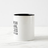 Tasse 2 Couleurs Burpees pour l'amusement (Centre)