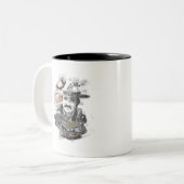 Tasse 2 Couleurs Burt Reynolds (Devant gauche)