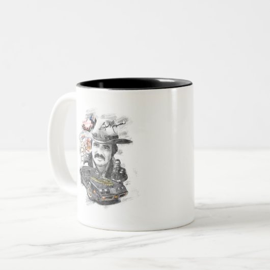 Tasse 2 Couleurs Burt Reynolds (Devant gauche)