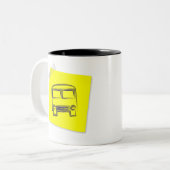 Tasse 2 Couleurs Bus (Devant gauche)