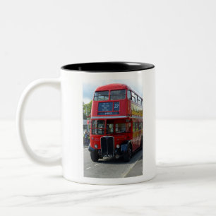 Tasse 2 Couleurs Bus vintage de Londres