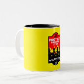 Tasse 2 Couleurs Bush - Prévention des incendies (Devant gauche)