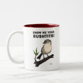 Tasse 2 Couleurs Bushtit (Gauche)
