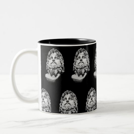 Tasse 2 Couleurs Buste gréco-romain (Gauche)