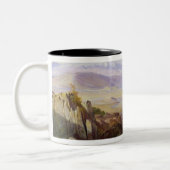 Tasse 2 Couleurs Butrinto, Albanie (huile sur la toile) (Gauche)