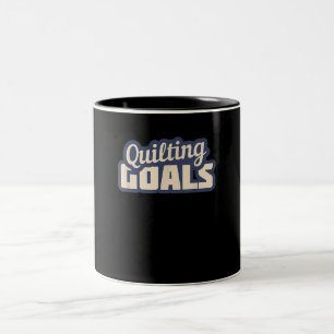 Tasse 2 Couleurs Buts Drôle De Quilting