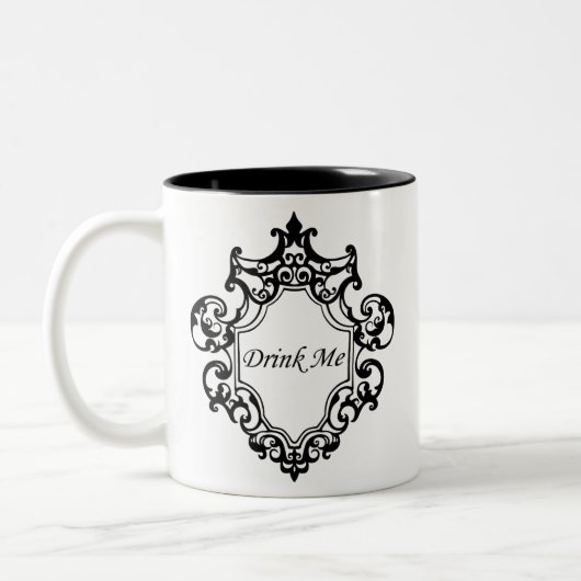 Tasse 2 Couleurs Buvez-moi ! (Gauche)