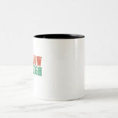 Tasse 2 Couleurs buy low sell high (Centre)