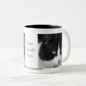 Tasse 2 Couleurs BWMug-personnaliser (Devant droit)