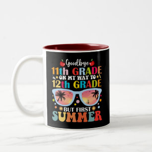 Tasse 2 Couleurs Bye 11e année Bonjour 12e année mais premier été