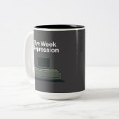 Tasse 2 Couleurs Bye Week Depression (Devant gauche)