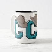 Tasse 2 Couleurs C est pour Cowboy (Devant gauche)