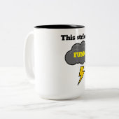 Tasse 2 Couleurs Ça me rend drôle (Devant gauche)