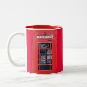 Tasse 2 Couleurs Cabine téléphonique rouge de Londres