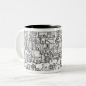 Tasse 2 Couleurs Cabinet de physique, 1687 (Devant gauche)