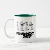 Tasse 2 Couleurs cacahuètes | Peppermenthe Patty (Gauche)