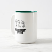 Tasse 2 Couleurs cacahuètes | Peppermenthe Patty (Devant gauche)