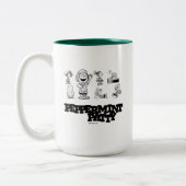 Tasse 2 Couleurs cacahuètes | Peppermenthe Patty (Gauche)