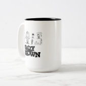 Tasse 2 Couleurs cacahuètes | Sally Brown (Devant gauche)